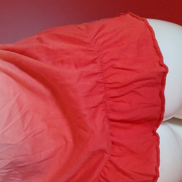 Size M - Language Los Angeles brand Strapless Tunic Beach Coverup Top BNWT - Picture 6 of 12